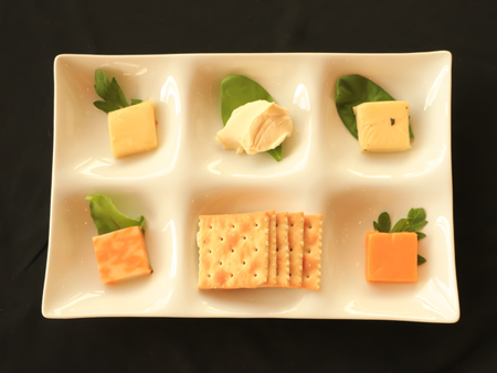 Assorted cheese from 2 servings
